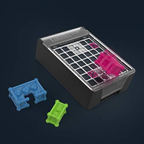 Educational Insights Kanoodle Flip: 3-D Puzzle Game | Brain Teaser | Logic Game for Kids, Teens & Adults | Featuring 100 Challenges 3 41OYid7eUoL. AC