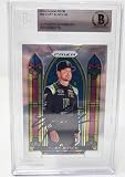 Kurt Busch signed autographed 2020 Panini Prizm Card Beckett Slabbed