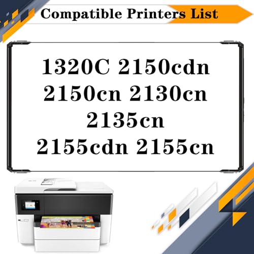 C2150cn C2150cdn 330-3108 Y459D KGR81 Imaging Drum Kit, Compatible for Dell 1320c 2150cdn 2150cn 2130cn 2135cn 2155cdn 2155cn Printers [High Print Volume with Chip] 1 Set - Thumbnail 2