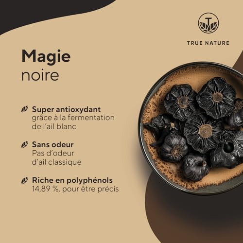 Ail noir fermenté sans odeur pour protéger le cœur sans reflux