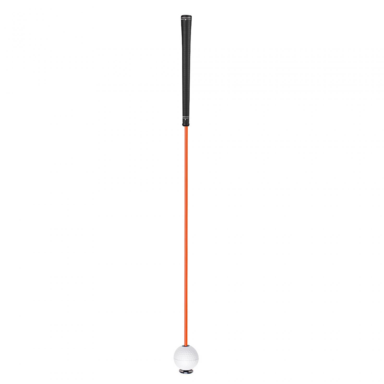 Golf Schwungtrainer Trainingshilfe Ausrichtung Stäbe Übungsstab Griffkorrektur Tempo mit Rutschfestem Griff Aus Fiberglas für Heim Garten Hint