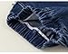 Boys Casual Jogger Elastic Jeans Toddler Kids Fashion Loose Denim Pants with Pockets (Blue,80/12-18 M,Unisex,Big Kid,US,Age,12 Months,18 Months)
