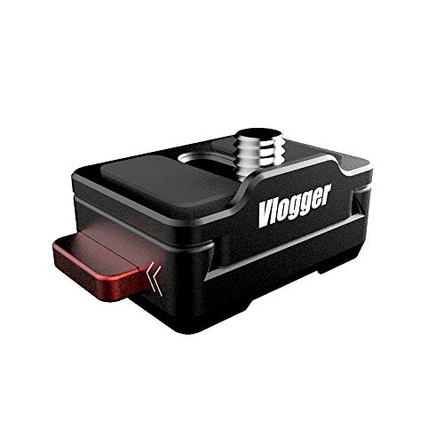 Vlogger クイックリリースクランプ デジタル一眼レフカメラマイクモニター用三脚ヘッドアクセサリー用 カメラモニターブラケットスタンドヘッドプラットフォームマウントベース Vlogger クイックリリースクランプ デジタル一眼レフカメラマイクモニター用三脚ヘッドアクセサリー用 カメラモニターブラケットスタンドヘッドプラットフォームマウントベース