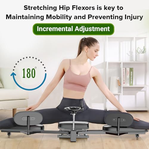 Hip Stretching Machine by Flex Bench – Improve Flexibility,Mobility and Reduce Hip Pain, Leg Stretcher - Flexibility for Yoga,Dance and Gymnastics Thighs,Glutes, Upgraded Model - New Adjustable Seat. - Image 7