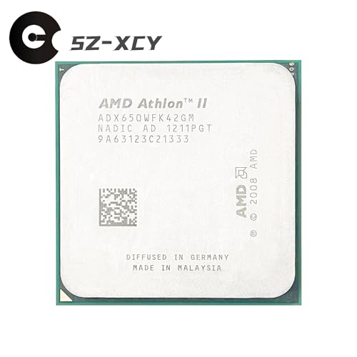 Processeur Athlon II X4 650 Socket AM3 pour informatique multitâche