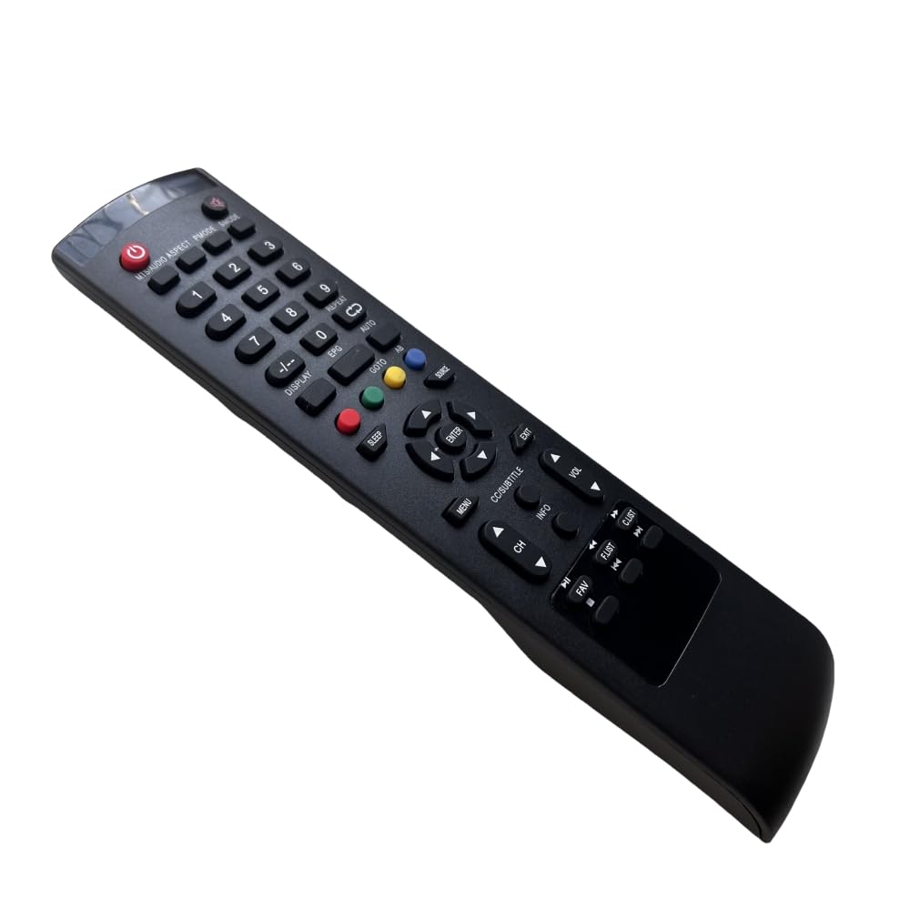 Control Remoto Universal Compatible con televisores Inteligentes JVC RMC3195, LT-32N355, LT-50N550A, LT-48N530A, LT-32N350, RM-C3139 y RM-C3195.
