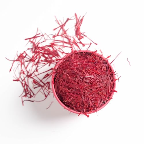 4Leaftea Amber Saffron Threads - Cooking Spice for Tea & Recipes - 1g Package - Natural Golden Saffron