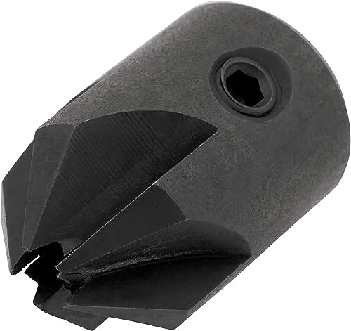 Trend Fraise à chanfreiner en acier au carbone, diamètre de 16mm, pour perceuses de 4mm, conception multitooth, profondeur réglable, 620/4WS