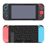 ヒョウ柄 Switch スイッチカバー 保護カバー ハードケース コントローラー専用 汚れ防止 セパレート 薄型 キズ防止 ロッカーカバー 着脱簡単 衝撃吸収 全面保護