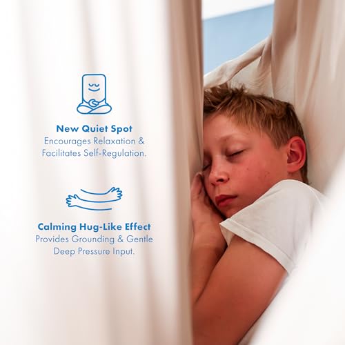 image for Harkla Sensory Swing for Kids & Adults - Holds 300lbs, Indoor Outdoor 