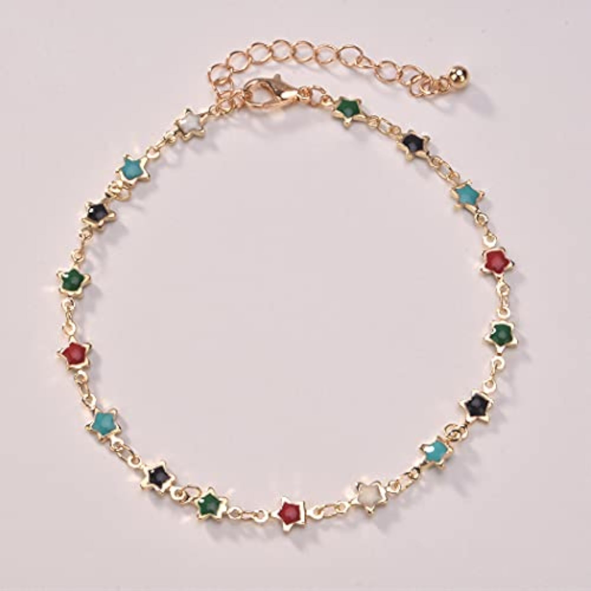 Decorative Star Personalized Anklet Bracelet for Summer