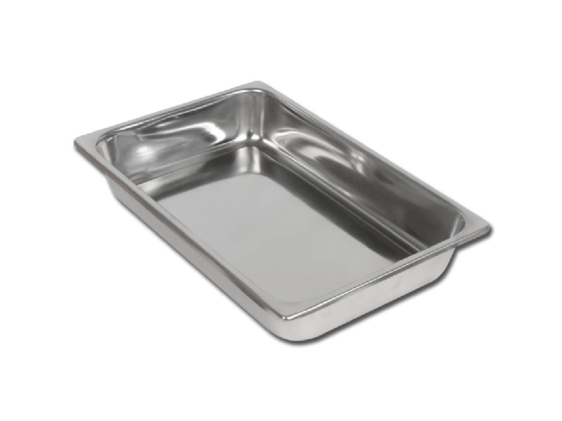 GIMA 26603 Vassoio Inox, 306 X 196 X 50 mm, 1 Pezzo