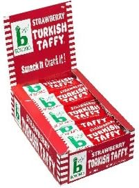 Bonomo Strawberry Turkish Taffy 24ct 36oz