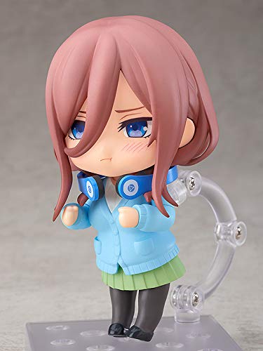 Good Smile The Quintessential Quintuplets: Miku Nakano Nendoroid Action Figure, Multicolor #TOP3
