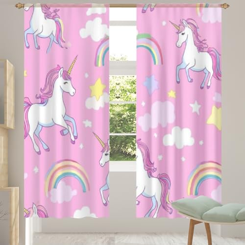 Mexpekil Sheer Voile Curtains 2 Panels, Rod Pocket Drapes for Bedroom Living...