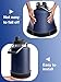 SUNMON Boot for RTIC Water Bottles Half Gallon - Shock-Absorbing Base Cover, Non-Slip Bottom Protector with Quiet Design (BPA-Free, Black)