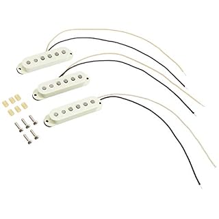 Fender Pure Vintage – ’59 Stratocaster Set de Micros – Vintage Blanc - Les Beatles, Paul McCartney, John Lennon, RIngo Starr, George Harrison