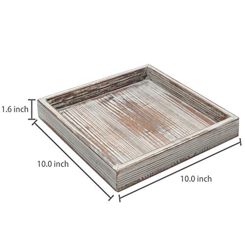 MyGift-Rustic-Solid-Torched-Wood-Decorative-Serving-Tray-10-Inch-Square-Versatile-Breakfast-Ottoman-Coffee-Table-Tray-Spring-Tray-Home-Decor MyGift Rustic Solid Torched Wood Decorative Serving Tray 10 Inch Square Versatile Breakfast Ottoman Coffee Table Tray Spring Tray Home Decor