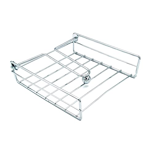 EUROXANTY Servilletero | Servilletero Cuadrado Metálico | Soporte Servilletas | Incluye pesos | Servilletero de Metal | 19 x 19 cm