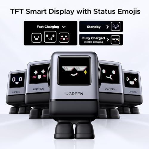 UGREEN Uno 100W USB C Charger, Nexode 4-Port GaN Charger Compact Fast USB C Power Adapter for MacBook Pro/Air 2025, iPad Pro, iPhone 17 Pro, Galaxy S25 Ultra, Pixel 10, Steam Deck, ROG Ally