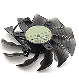 Modell: T129215SU E-Meoly T129215SU DC Bürstenloser Lüfter 12 V 0,5 A 85 mm 4-polig für ASUS GTX460 GTX560 HD6790 HD6870 Grafikkarte Kühler