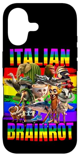 �C�^���A���E�u���C���E���b�g�b�S�L�����N�^�[���C���{�[LGBTQ�v���C�h�t���b�O �X�}�z�P�[�X iPhone 17 �p