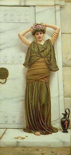 Tableaux Graffiti Art Mural Ianthe de Godward 60x90cm poster d'art moderne pour salon