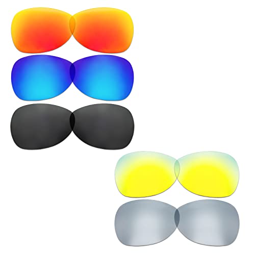 Lentilles pour Oakley Felon de rechange multicolores pack de 5 verres
