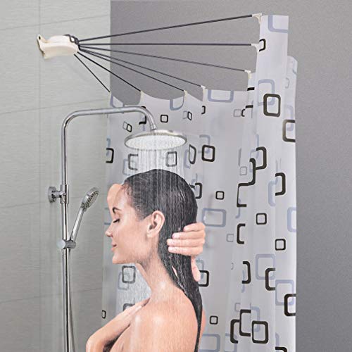Duschspinne Hershii Duschvorhang mit 7 Armen für Badewanne, Bild 2 von 6
