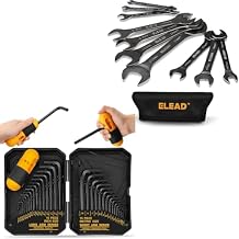 Metric Super-Thin Open End Wrench Set & Hex Key Set
