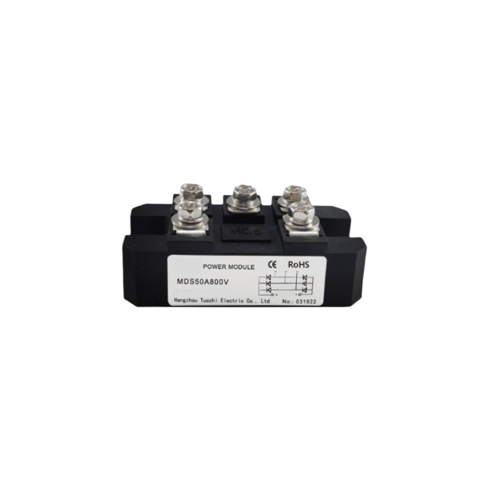 Module de pont redresseur triphasé MDS50A1400V pont de diodes de puissance 50A