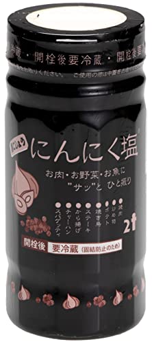 にとん 黒こしょうにんにく塩 190g×5本 ニンニク ガーリック 調味料 塩 スパイス 万能調味料 キャンプ スパイス アウトドア ソロキャンプ 無添加