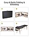 Professional Massage Table Portable Massage Bed for Spa Salon Tattoo Esthetician Lash Reiki, Adjustable Height 84