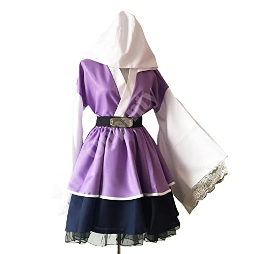 Cosplay costumes Hinata Hyuga cos costumes male performance stage costumes S purple