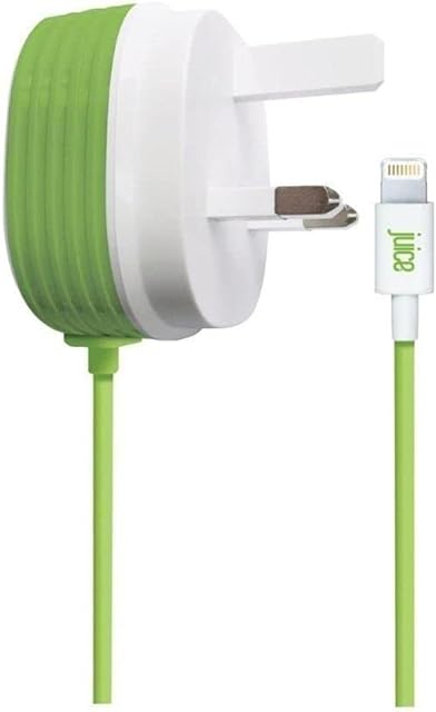 Juice Apple iPhone 12, 12 Mini, SE, 11, XS, XR, X, 8, 7, 6, 5, iPad, Pro, Air, Mini, Airpods Mains Charger, 1A