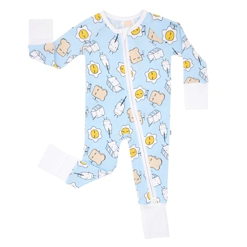 Image of Little Sleepies Pajamas for Baby Boys & Girls, Viscose from Bamboo Baby Pajamas, Preemie & Newborn Sleepers, 2-Way Zipper PJs
