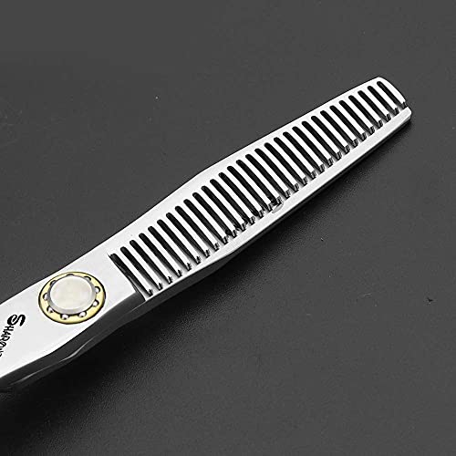Ciseaux de coiffure 6 pouces avec boîtier élégant en acier haute précision