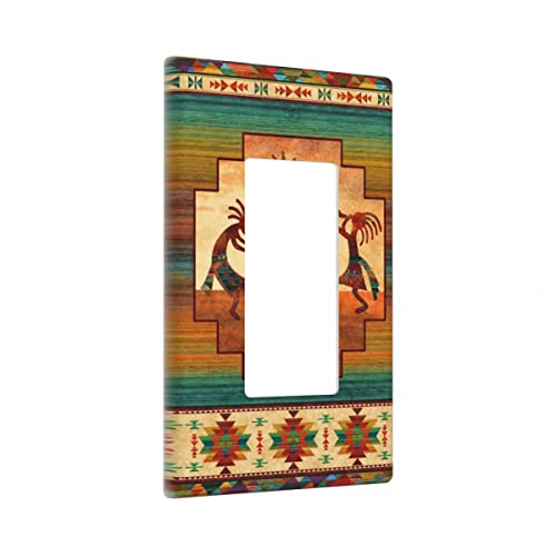 Plaque murale Kokopelli Sud-Ouest dimensions 11,4 x 7,9 cm