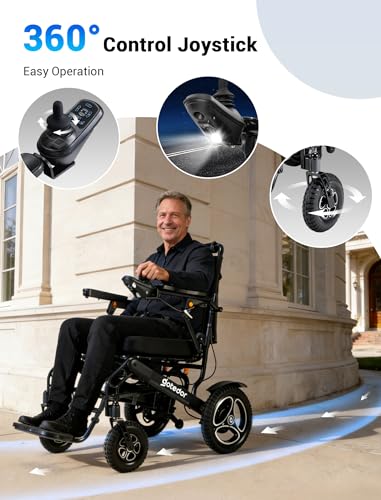 Electric Wheelchair Foldable Lightweight
