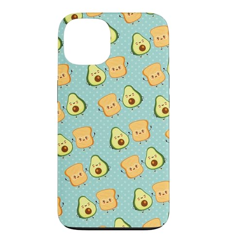 Cute Girls Funny Anime Kawaii Food Avocado Toast Bread Lover �X�}�z�P�[�X iPhone 13 �p