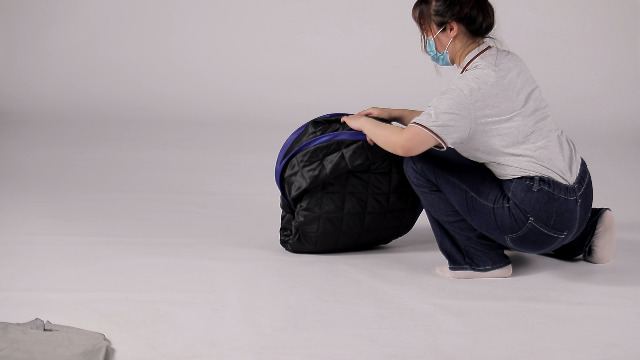 Portable Sauna Tent, Foldable One Person Full Body Spa for Detox Therapy Without Steamer- Blue