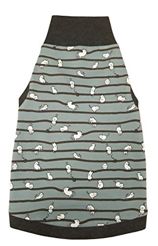 Pull col roulé vert pour chat Sphynx taille S : habit chaud et confortable - 3