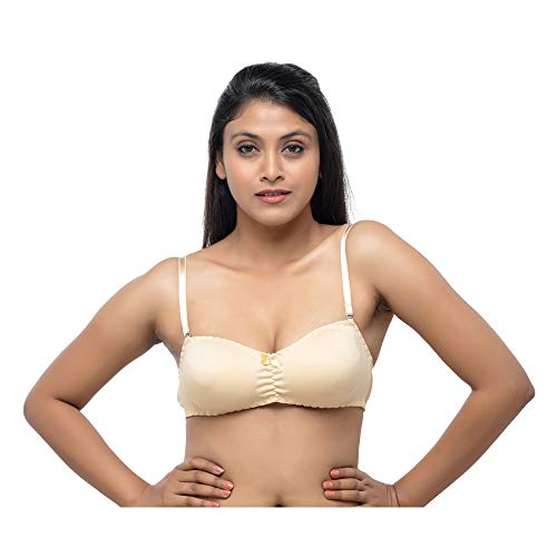 Image of Daisy DEE Women Cotton Seamless Full Coverage Non-Padded Wirefree T-Shirt Bra - - ENCHANTIC