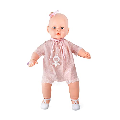 Boneca Meu Bebê Vestido Lilás 60 cm - Estrela