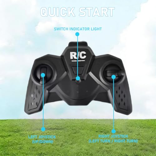Oiumhru Gesture Sensing Indoor Flying Helicopter Toys, Controllable Helicopter with Colorful LED Lights for Home Entertainment and Fun - Thumbnail 6