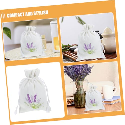 SOLUSTRE 4 bolsas de saco de lavanda vacías miniatura 7