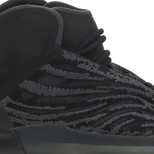 Image of adidas Yeezy Quantum Lace-Up Sneakers- Knitted Elastic Collar, Mesh Upper with RPU Cage, Boost Cushioning - Yeezy Shoes