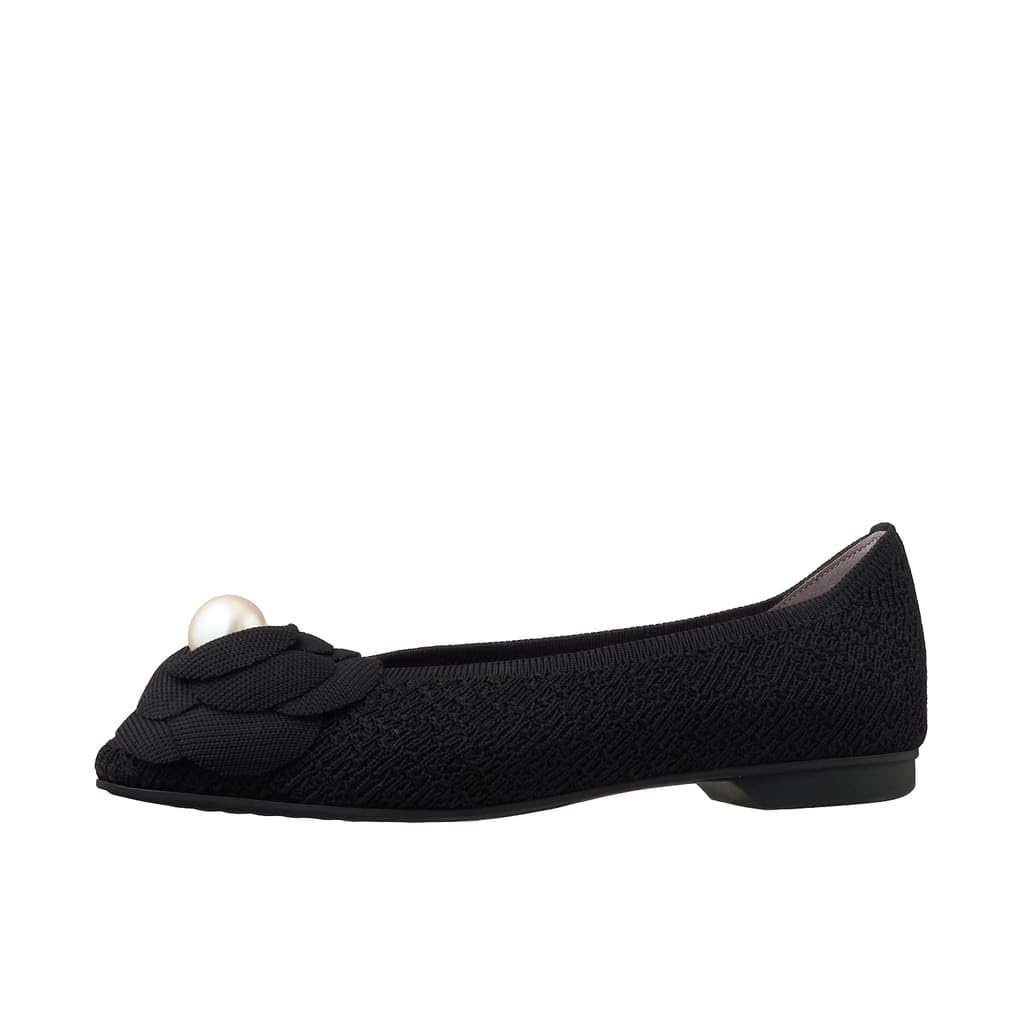 Amazon | [ダイアナ] ｸﾑｳﾀﾞｲｱﾅ ローヒール・フラットシューズ 黒
