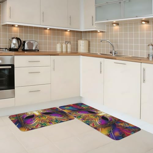 Tapetes de pie cómodos para decoración del hogar y lavandería 3