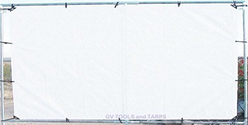 10' x 16' Outdoor Hanging Home Theater Portable Projection Movie Screen Kit 1